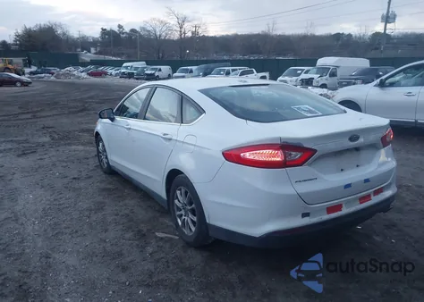 2016 Ford Fusion S из США, поврежденный, VIN 1FA6P0G74G5121531